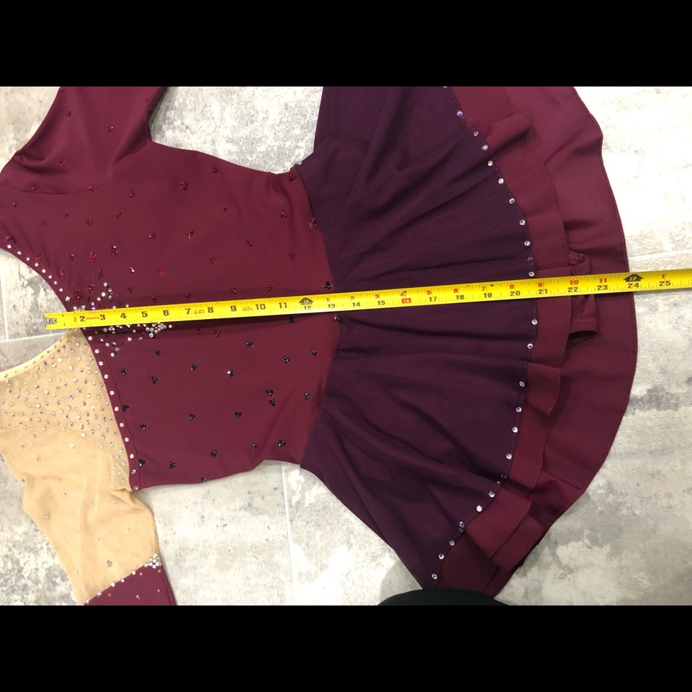 ❤️‍🔥Custom/Skating Dress❤️‍🔥EUC❤️‍🔥Measurements In Pics❤️‍🔥 - Picture 10 of 16